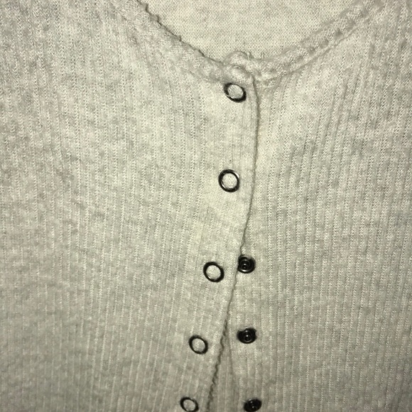 Light Cardigan Snap Button Up - Picture 2 of 2